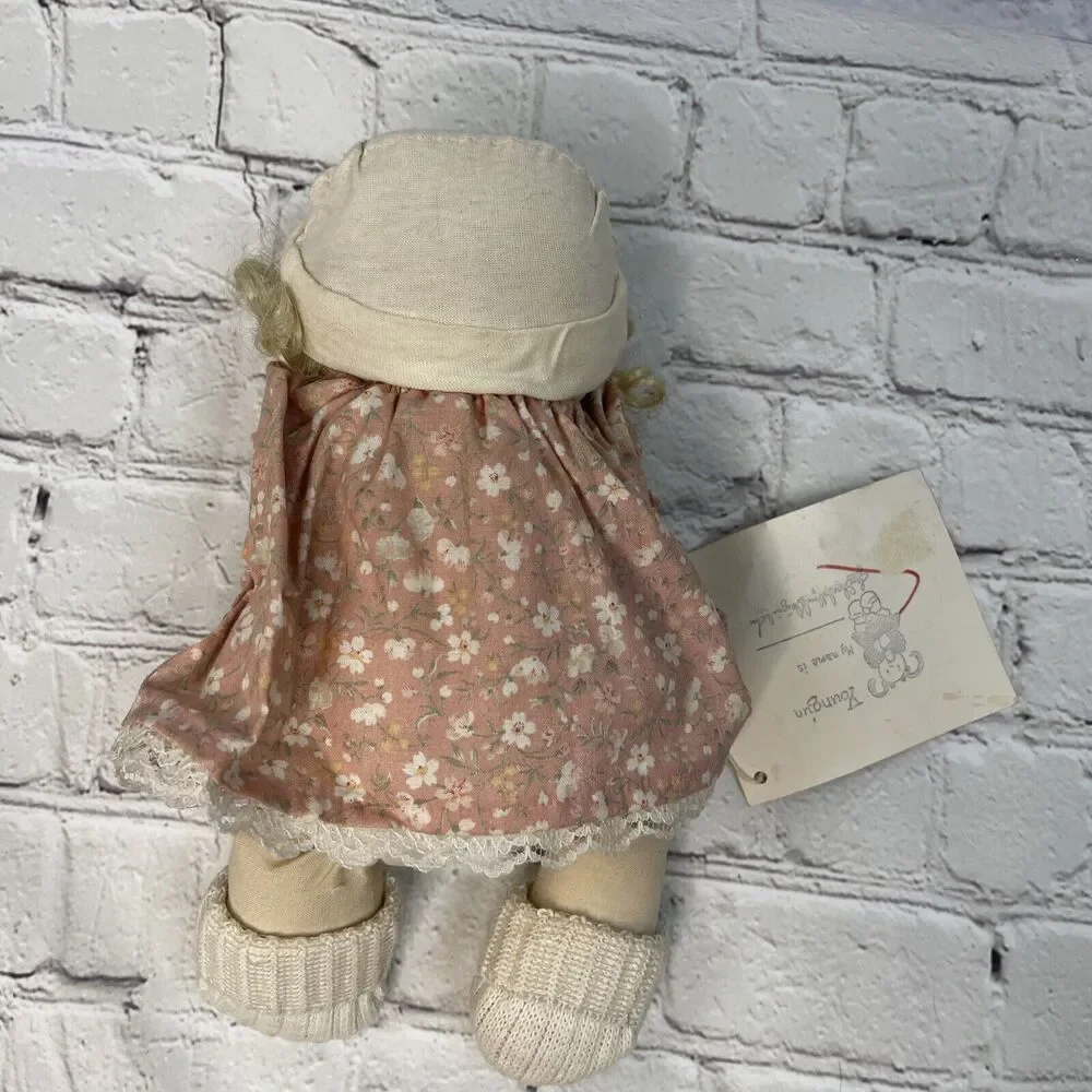 Jan Shackelford Originals 1991 Signed Blonde Hair Vintage Youngun Baby Girl Doll